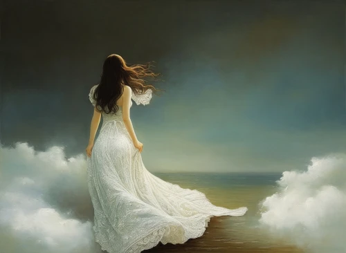 heatherley,lacombe,dreamscapes,mystical portrait of a girl,gracefulness,dubbeldam,sirene,oil painting on canvas,champney,angel wings,angel wing,siggeir,dreamtime,enchantment,ariadne,exaltation,jianfeng,christakis,the wind from the sea,amphitrite,Illustration,Realistic Fantasy,Realistic Fantasy 08