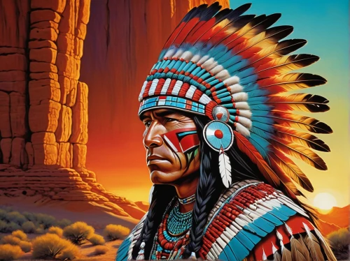 navajo,war bonnet,american indian,native american,chieftain,lakota,red chief,red cloud,the american indian,warbonnet,cochise,ndn,arapaho,chieftan,oglala,chiefship,navaho,amerindien,indian headdress,tatanka,Illustration,Retro,Retro 14