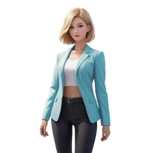 derivable,blazer,fashion vector,jacket,3d model,pantsuits,pantsuit,businesswoman,baranski,3d figure,business woman,cardigan,women's clothing,karavas,anchorwoman,zakharov,ladies clothes,female model,delaurentis,dressup