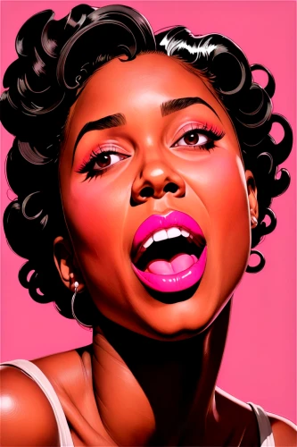 sarah vaughan,coretta,leontyne,digital art,digital artwork,digital painting,hansberry,monifa,ikpe,ayanda,ibibio,vector illustration,pop art background,claudette,pop art style,digital drawing,kunbi,amaka,kelefa,nzinga,Illustration,Realistic Fantasy,Realistic Fantasy 21