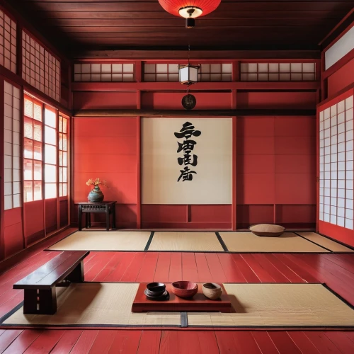 japanese-style room,dojo,tatami,ryokan,chanoyu,shotokan,tea ceremony,ryokans,daimyos,rakugo,gohonzon,kajukenbo,zazen,sensu,dojang,japanese shrine,aikido,japanese art,japanese character,shintoism,Photography,General,Realistic