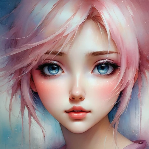 krita,natsuki,luka,nadeshiko,fantasy portrait,anime girl,fiora,pieri,serah,aelita,neopolitan,chibiusa,pink beauty,ikaros,world digital painting,digital painting,girl portrait,fae,vi,digital art,Conceptual Art,Daily,Daily 32