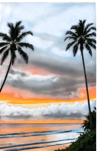hawaii,blue hawaii,coconut palms,coconut trees,hawai,coconut palm tree,watercolor palm trees,beach landscape,hualalai,reunion island,sunset beach,tropical beach,tropical sea,south pacific,sunrise beach,cook islands,beautiful beaches,coconut tree,palm tree,hawaiiana,Conceptual Art,Oil color,Oil Color 01