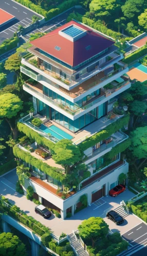 yamashiro,apartment complex,apartment block,honolulu,residential,apartment building,holiday complex,roof landscape,kodokan,dojo,aqua studio,terraces,seaside resort,hotel complex,suzano,sky apartment,apartments,gakuen,apartment blocks,roofs,Illustration,Japanese style,Japanese Style 03