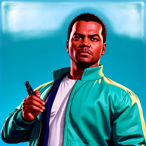 calrissian,green jacket,lando,geordi,nasir,durden,fela,denzil,gta,akala,hrabowski,omari,portrait background,nas,antuco,blouson,tanoa,fauntroy,kiryu,baptiste,Illustration,Vector,Vector 19