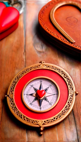 red heart medallion,dharma wheel,aranmula,compass rose,compass,bearing compass,magnetic compass,compasses,compass direction,pentacle,alethiometer,red heart medallion on railway,circle shape frame,gyrocompass,red heart medallion in hand,agamotto,gyroscopes,circular puzzle,stargates,carrom,Unique,3D,Clay