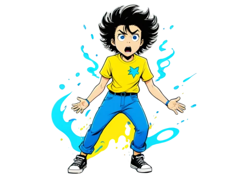 aa,shintani,saiyid,elec,gohan,kamehameha,kaio,raimon,kame sennin,nanto,raimundo,kickstart,saiyan,son goku,schemmel,kakarak,goku,amination,electrocutionist,tenma,Illustration,Black and White,Black and White 07