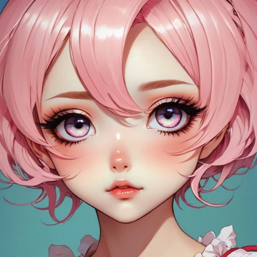 haru,natsuki,maeve,doll's facial features,camellia,kofuku,peony pink,eloise,nanami,cosmetic,pink peony,luka,camelias,peony,bns,krita,kanke,nora,portrait background,worried girl,Illustration,Abstract Fantasy,Abstract Fantasy 10