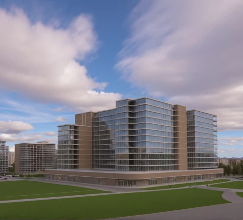 genzyme,iupui,renderings,new building,ohsu,macewan,cerner,umkc,3d rendering,potawatomi,bridgepoint,uams,genentech,biotechnology research institute,university hospital,phototherapeutics,lankenau,newbuilding,smeal,technopark,Photography,General,Realistic