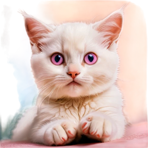 birman,cat with blue eyes,blue eyes cat,pink cat,ragdoll,cute cat,white cat,cartoon cat,snowbell,kittenish,cat portrait,siamese cat,heterochromia,cat's eyes,cat vector,cat look,breed cat,cat kawaii,ophthalmia,mayeux,Illustration,Realistic Fantasy,Realistic Fantasy 21