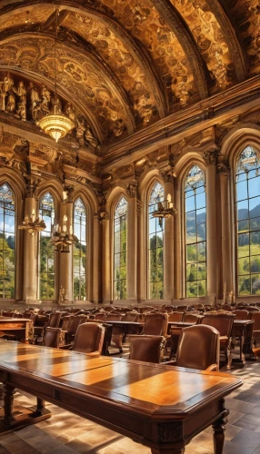 reading room,celsus library,breakfast room,napa valley,restaurant bern,boston public library,napa,stanford university,refectory,peles castle,biltmore,el escorial,parador,loggia,mondavi,cloisters,dining room,antinori,paradores,royal interior,Photography,General,Realistic