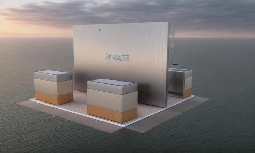 offshore wind park,microturbines,jetfoil,cube sea,cube stilt houses,seasteading,aircell,nuclear reactor,maersk,marpol,container freighter,container freighters,shipping container,knauf,desalination,wylfa,cube surface,a container ship,3d rendering,solar batteries,Common,Common,Natural
