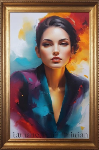 bellaart,custom portrait,liliana,italian painter,oil painting on canvas,dilek,kalinda,kahila garland-lily,elisa,burgos-rosa de lima,alibrandi,bellissima,tirunal,illeana,art painting,milani,callas,watercolor women accessory,giuliana,illiana,Illustration,Paper based,Paper Based 04