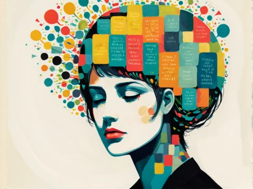 head woman,transistor,milliner,woman thinking,milliners,millinery,woman's hat,illustrator,ilustraciones,cool pop art,adobe illustrator,searles,neuroplasticity,gondry,the hat-female,amelie,psychometric,illustrators,cappelli,casati,Illustration,Vector,Vector 08