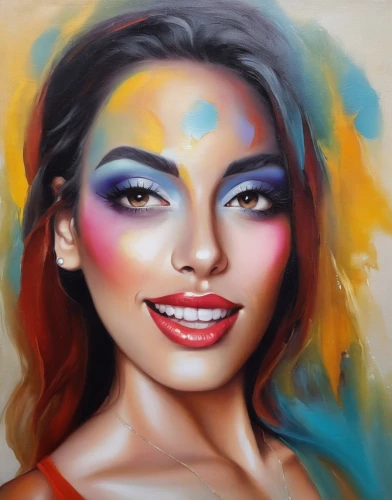 tretchikoff,seni,oil painting on canvas,painting technique,bodypainting,neon body painting,artista,bodypaint,fantasy portrait,pintado,body painting,oil painting,art painting,raja,lumidee,ocasio,artistic,aoc,airbrush,krita,Illustration,Paper based,Paper Based 04