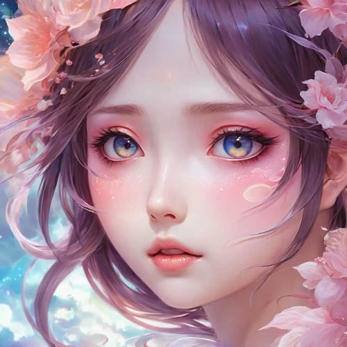 sakura blossom,cherry blossoms,cherry blossom,sakura flower,sakura blossoms,pink cherry blossom,japanese sakura background,cold cherry blossoms,japanese floral background,cherry petals,blossoms,fantasy portrait,haru,kommuna,the cherry blossoms,falling flowers,sakura florals,floral background,sakura background,pink floral background,Illustration,Realistic Fantasy,Realistic Fantasy 37