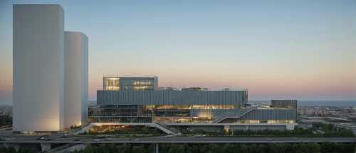 snohetta,autostadt wolfsburg,mfah,kaust,bocconi,champalimaud,artscience museum,bjarke,kiasma,futuristic art museum,safdie,macewan,the energy tower,maxxi,iupui,moneo,kunstmuseum,fermilab,morphosis,macba,Photography,General,Realistic