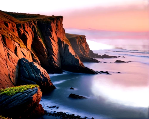 cliff coast,cliffs ocean,cliffs,clifftops,clifftop,the cliffs,wildcoast,half moon bay,funston,coastal landscape,pacific coastline,cliff top,bixby creek bridge,cliffside,pigeon point,cliffsides,flysch,pacific coast highway,broadhaven,sea stack,Conceptual Art,Sci-Fi,Sci-Fi 16