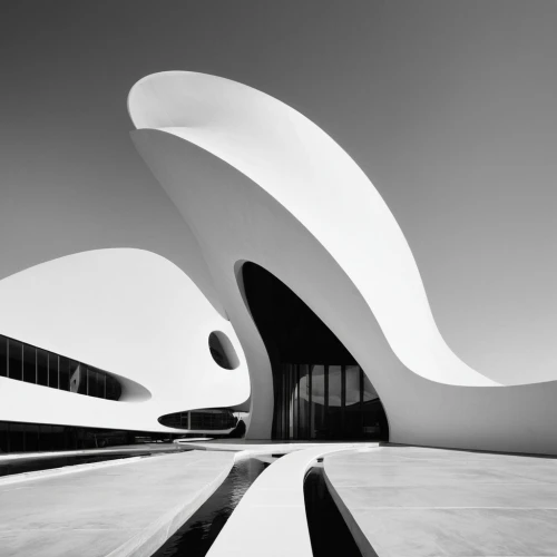 futuristic art museum,niemeyer,walt disney concert hall,calatrava,futuristic architecture,disney hall,tempodrom,morphosis,disney concert hall,architectures,curvatures,architecturally,siza,maxxi,architecture,utzon,antinori,superadobe,auditorio,corbu,Illustration,Black and White,Black and White 33