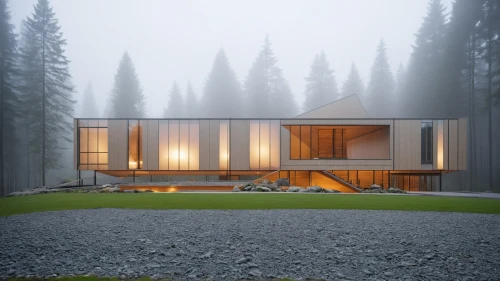 modern house,snohetta,3d rendering,forest house,render,cubic house,modern architecture,house in the forest,prefab,bohlin,renders,house in mountains,renderings,house in the mountains,foggy landscape,timber house,kundig,dunes house,foggy forest,cube house,Photography,General,Realistic