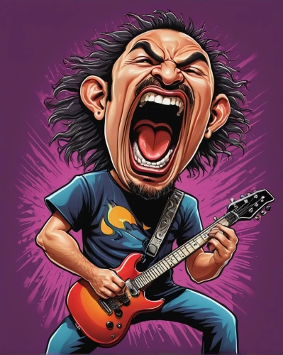 uematsu,hammett,satriani,rawk,guiterrez,ibanez,haka,guitarra,budi,tatsuro,anguran,sanjaya,guitor,thrash,jeconiah,evile,petrucci,caricature,rock music,guitar player,Photography,Fashion Photography,Fashion Photography 17