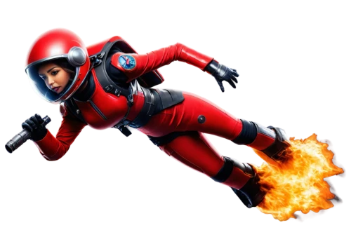 jetpack,fireflight,firespin,jetman,pyrotechnical,firebreak,jetpacks,fire fighter,firefight,firebolt,firebug,woman fire fighter,rocketeer,extinguisher,red super hero,thermedics,flammer,firebugs,extravehicular,afterburners,Illustration,Realistic Fantasy,Realistic Fantasy 15