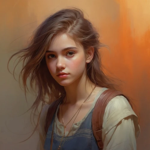 girl portrait,young girl,mystical portrait of a girl,liesel,portrait of a girl,girl drawing,fantasy portrait,heatherley,young woman,digital painting,girl in a long,girl with bread-and-butter,little girl in wind,world digital painting,donsky,eponine,young lady,girl with cloth,romantic portrait,etty,Conceptual Art,Fantasy,Fantasy 18