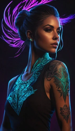 neon body painting,derivable,tattoo girl,portrait background,fantasy portrait,kerrii,askani,jadzia,asari,bodypainting,digital art,bodypaint,kerrigan,nyx,liara,sombra,body painting,inara,world digital painting,violetta,Photography,General,Fantasy