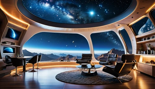 spaceship interior,ufo interior,sky space concept,futuristic landscape,great room,sky apartment,spaceship space,livingroom,futuristic architecture,spaceship,planetarium,starbase,spaceport,living room,spacelab,musical dome,planetariums,modern room,futuristic art museum,breakfast room,Conceptual Art,Sci-Fi,Sci-Fi 19