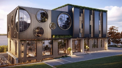 cube stilt houses,cubic house,cube house,smart house,shipping container,electrohome,shipping containers,3d rendering,prefabricated,smart home,timber house,inverted cottage,modern office,modern architecture,solar cell base,modern house,wooden house,arkitekter,mipim,seasteading,Photography,General,Cinematic