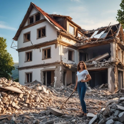 immobilien,home destruction,house insurance,demolitions,demolition work,demolition,demolishor,insurable,inmobiliarios,progestogen,building rubble,destroyed houses,immobilier,homebuilding,restorationist,homebuilder,abandoned building,luxury decay,urbex,abandoned house,Photography,General,Realistic