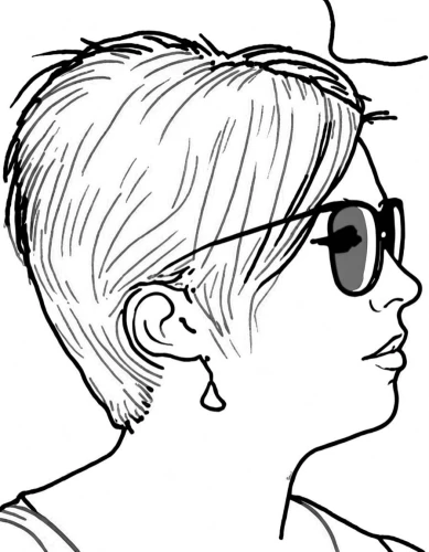 sunglass,sunglasses,summer line art,sunwear,aviators,rotoscoped,ginnifer,undercut,allred,line art,comic halftone woman,line drawing,sidecut,blogger icon,shorn,valorie,shades,raveonettes,flat blogger icon,mono-line line art,Design Sketch,Design Sketch,Rough Outline