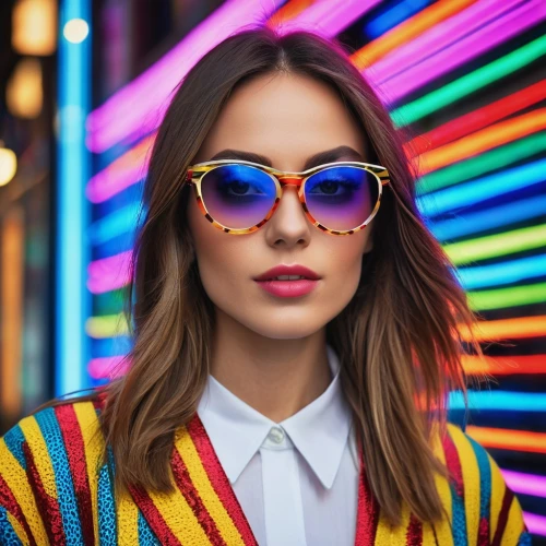 color glasses,knockaround,colorful background,colorful,luxottica,colourful,sunglasses,colorful life,technicolour,colorfully,colorful light,retro woman,photochromic,aviators,vibrant color,missoni,technicolor,retro girl,full of color,intense colours,Photography,General,Realistic