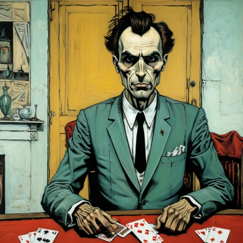 gangloff,croupier,poker,blundetto,brubaker,croupiers,corben,blacksad,suit of spades,palahniuk,joker,dice poker,bolland,dealer,palmiotti,playing cards,jopling,pennyworth,gamblers,benigni,Art,Artistic Painting,Artistic Painting 01