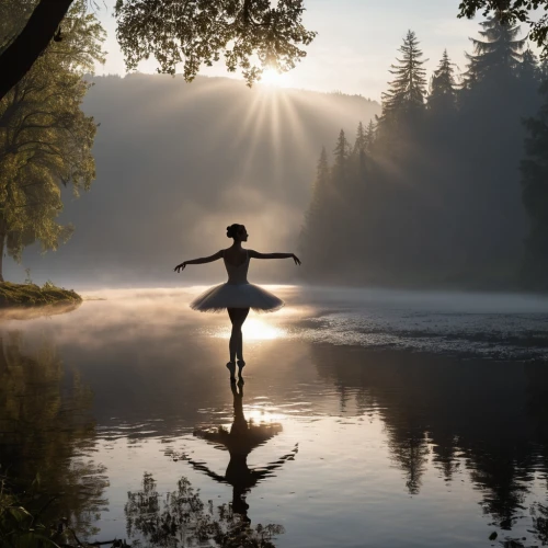 sun salutation,yoga silhouette,trillium lake,nature and man,floating over lake,slackline,qigong,stand-up paddling,oblation,meditate,swan lake,standup paddleboarding,breathwork,morning mist,yogic,tranquility,stillness,daybreak,meditation,kupala,Photography,General,Realistic