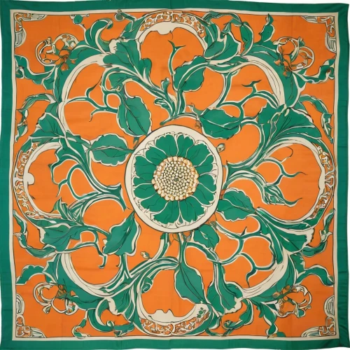 floral rangoli,rangoli,indian paisley pattern,orange floral paper,floral ornament,orangi,jamahiriya,paithani silk,flower fabric,kerchief,mirghani,mandala flower,paithani saree,mandala,ottoman,iznik,foulard,moroccan pattern,paisley pattern,nouveau,Art,Artistic Painting,Artistic Painting 07