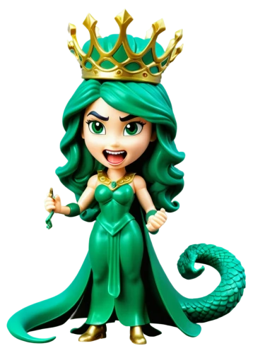 emerald,celtic queen,emeralds,green mermaid scale,frigga,princess crown,fairy queen,princess sofia,miss circassian,prinzessin,fairy tale character,queenship,inara,esmeralda,lumidee,eldena,paraiba,green,princess anna,green aurora,Unique,3D,Garage Kits