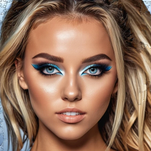 perrie,eyes makeup,color turquoise,thirlwall,neon makeup,airbrushed,turquoise,blue eyes,eyeshadow,eye shadow,derivable,retouching,makeup artist,bluefly,glitter eyes,glitter powder,teal,maybelline,makeup,teal blue asia,Photography,General,Realistic