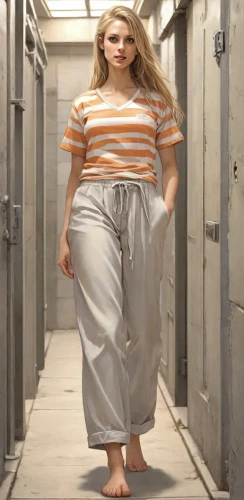 inmate,khnopff,loose pants,girl walking away,woman walking,trousers,culottes,lungi,shopgirl,tenenbaums,cassandra,pants,rayon,woman in menswear,menswear for women,anele,catwalks,muumuu,full length,pjs,Digital Art,Comic