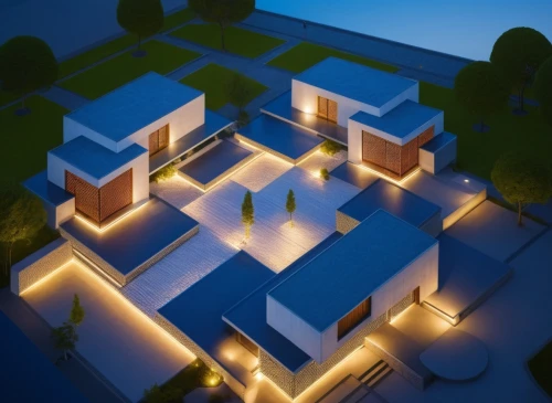 voxel,voxels,isometric,fractal lights,ziggurat,3d render,apartments,ambient lights,microdistrict,cubic house,luminarias,3d rendering,an apartment,apartment house,lumo,apartment block,apartment building,ziggurats,cubic,light fractal,Photography,General,Realistic