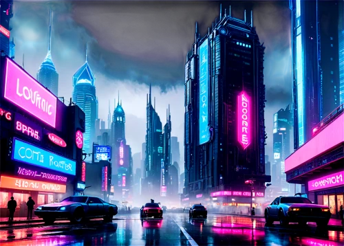 cybercity,cyberpunk,cityscape,futuristic landscape,bladerunner,metropolis,cyberscene,fantasy city,polara,cybertown,vapor,black city,shinjuku,cyberworld,futuristic,dystopian,futurist,synth,cityzen,cyberia,Illustration,Realistic Fantasy,Realistic Fantasy 47