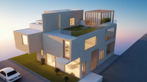 cubic house,modern house,3d rendering,modern architecture,cube house,residencial,cube stilt houses,vivienda,sky apartment,townhome,two story house,duplexes,multistorey,residential house,inmobiliaria,smart house,townhomes,homebuilding,dunes house,frame house,Photography,General,Realistic