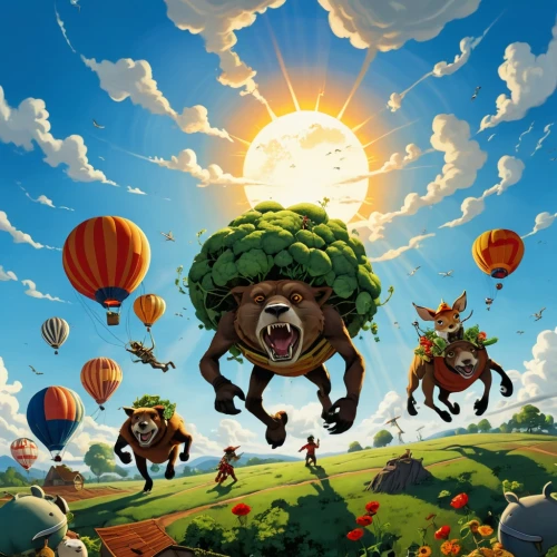 btd,huegun,game illustration,bounderby,kornfeld,cheburashka,malakunas,bearmanor,majora,bloons,balloon trip,skylander giants,popcap,landtroop,earthshaker,war monkey,sulei,klei,maplestory,game art,Illustration,Vector,Vector 04