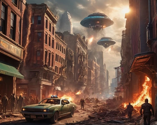 varsavsky,post-apocalyptic landscape,post apocalyptic,apocalyptic,apocalypses,postapocalyptic,apocalypso,apocalyptically,apocalypse,atomic age,crytek,cryengine,sci fiction illustration,jablonsky,airships,destroyed city,warworld,cloverfield,end of the world,apocalypticism,Photography,General,Cinematic