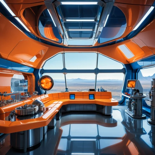 spaceship interior,ufo interior,spaceship space,futuristic landscape,spaceship,futuristic art museum,sky space concept,futuristic architecture,spaceport,scifi,the vehicle interior,futuristic car,orange,super trimaran,futuristic,engine room,sci - fi,the interior of the cockpit,wartsila,flightdeck,Photography,General,Realistic