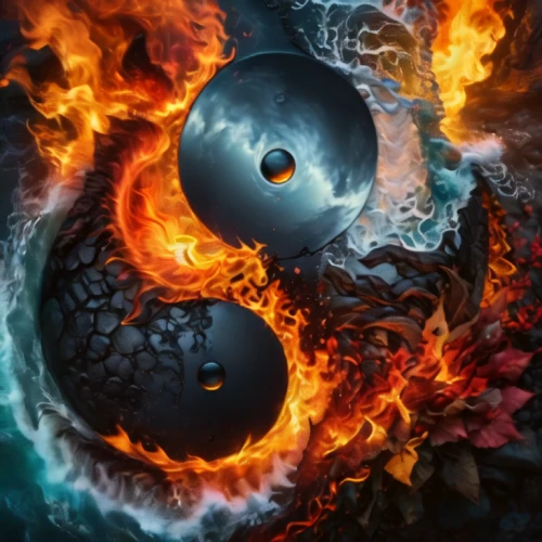 yinyang,fire background,yin yang,fire ring,firespin,lava balls,ring of fire,fire planet,black hole,blackhole,cauldron,dormammu,fire and water,badland,burning earth,steam icon,enso,molten,pyre,dragon fire
