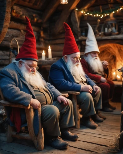 gnomes,scandia gnomes,gnomes at table,three wise men,elves,the three wise men,travelocity,tomte,santa clauses,santaland,santas,santa's village,gnomeo,gnome ice skating,elves country,wise men,elves flight,efteling,carol singers,gnome,Photography,General,Cinematic