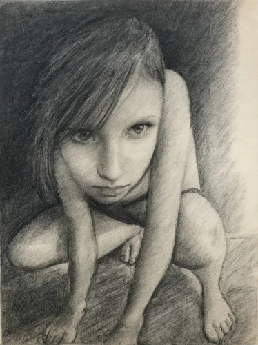 graphite,charcoal drawing,charcoal,girl sitting,girl drawing,charcoal pencil,pencil and paper,girl with cloth,girl in a long,girl portrait,pencil drawing,girl lying on the grass,pencil drawings,silverpoint,girl with cereal bowl,young girl,mezzotints,girl in cloth,augen,the little girl,Illustration,Black and White,Black and White 26