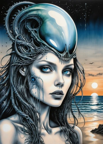 amphitrite,undine,sirene,inanna,naiad,nereids,fathom,atlantica,sedna,nereid,fantasy art,ariadne,zodiac sign gemini,siren,saturnyne,aquarius,horoscope libra,naiads,sirena,neptunian,Illustration,Black and White,Black and White 34