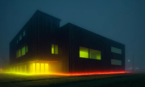 zollverein,cube house,cubic house,graecorum,dense fog,lumo,passivhaus,snohetta,long exposure light,veil fog,electrohome,mvrdv,hypermodern,lohaus,arkitekter,fog,ground fog,high fog,emission fog,opaque panes,Conceptual Art,Daily,Daily 02